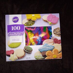 Wilton 100-Piece Cookie Cutter Set – Alphabet, Animals, Holiday Shapes & More